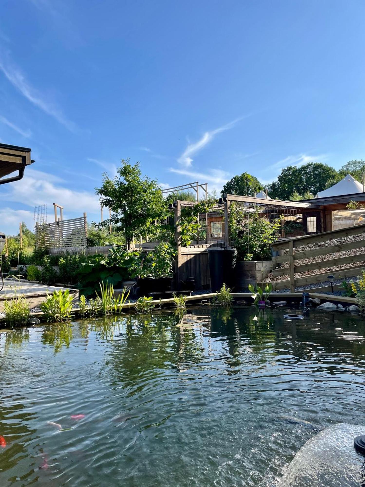 Villa Fantastisk Vaetterutsikt Mellan Habo Och Bankeryd. Esterno foto